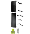 Cabin Fairing Upper and Lower Air Deflectors with Brackets Passenger 2025 2026 Volvo VNL 300 New