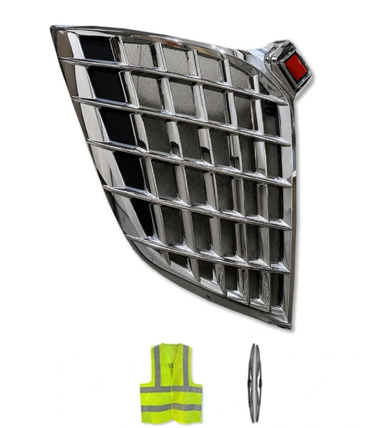 Chrome Grille W/Bug Screen Passenger  International Lonestar