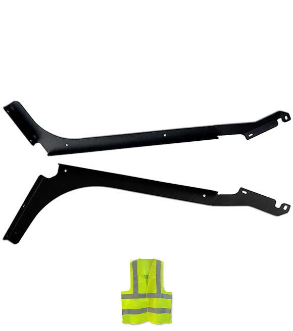 Top Lower Wind Cab Fairing Support Brackets 1R 2R Set Passenger 2018-2024 Volvo VNL