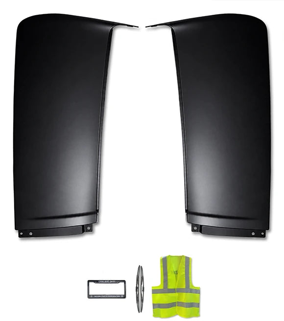 Upper Wind Cab Cabin Fairings Set 2018-2024 Volvo VNL