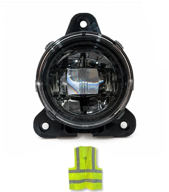 Fog Light LED Lamp Black Housing 1 Pc 2018-2024 Volvo VNL