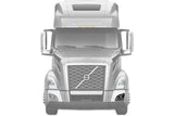 Black Housing LED Fog Light Left Volvo VNL 2018+ - 