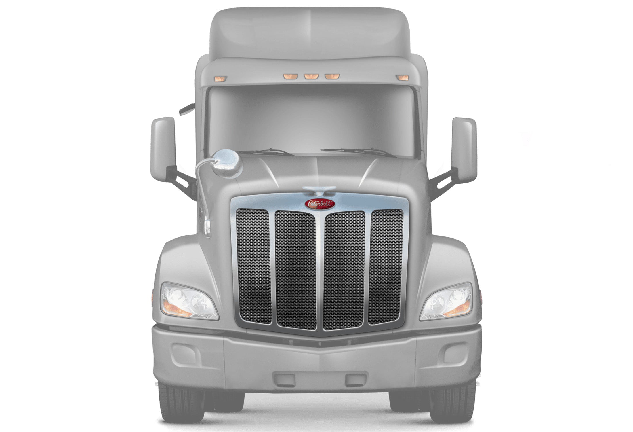 THページ Front Grille with Bug Screen 2022+ Peterbilt 579 – Tacoma