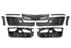 Complete Front Bumper w/o Fog Hole 9 Pcs 2022+ Peterbilt 579