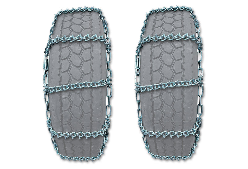 Studded Tire Chains 7mm Link R22.5, 295/75R22.5 2 Pcs