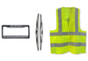 Upper Wind Cab Cabin Fairing w/Brackets Set Passenger 2018-2024 Volvo VNL