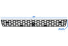 Front Bumper Grille Upper Insert - Mesh Design 2018+ Freightliner Cascadia