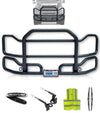 Front Grille Guard Large Black Freightliner Columbia