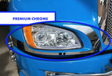 Headlight Chrome Trims Set Kenworth T660