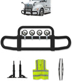 Front Steel Grille Deer Guard Black Herd 200 Kenworth SBA