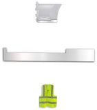 Stripe Chrome Trim for Rear Step Fairing Panel 33" (85 cm) Driver Side (12L) 2004-2017 Volvo VNL