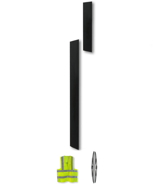 Cab Trim Molding, Roof Extension and Lower Fairing Extension Passenger International LT625