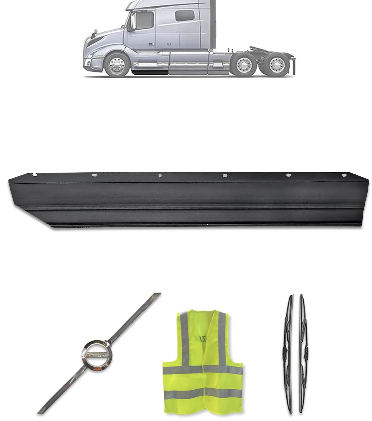 Fairing Panel Extension Front Driver 2018+ Volvo VNL – Tacoma