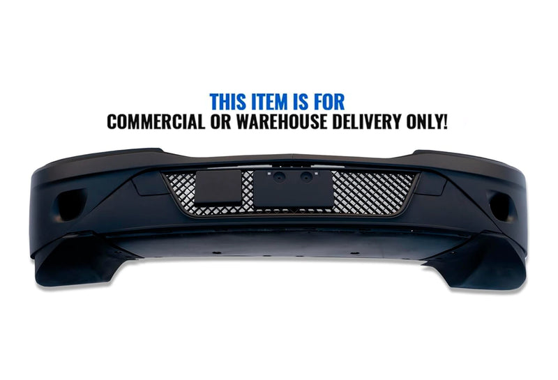 Bumper with Fog Hole Black Plastic 16 Pcs 2022+ Kenworth T680