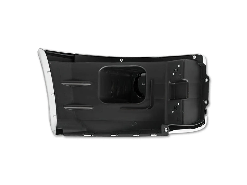 Chrome Plastic Bumper Corner Left Side No Fog Light Hole for Peterbilt 579 - 