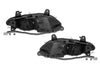 Headlights Led With Turn Signal Black Set 2018+ International LT LT625