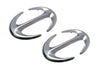 Front Hood Grille Hino Genuine Emblems Logo 2 pcs Set