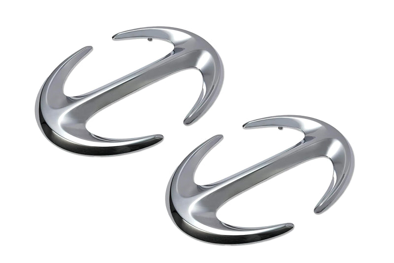 Front Hood Grille Hino Genuine Emblems Logo 2 pcs Set