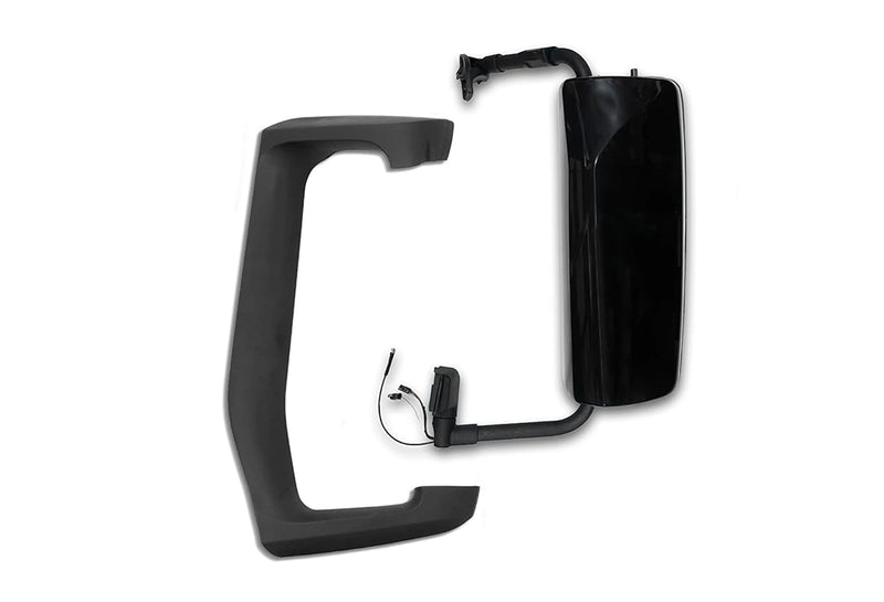 Side View Door Mirror Power Heated Black Driver Volvo 2004+ VNL VNM VNX