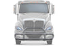 Gray Front Grille Deer Moose Bumper Guard 2008-2017 International ProStar (plastic bumper)