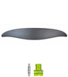 Roof Wind Deflector Fairing Cab Extender Black 2018-2024 Volvo VNL