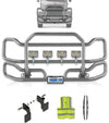 Front Grey Grille Guard Large 1999-2003 Mack CX