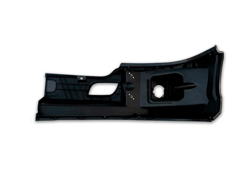 Bumper Corner With Fog Hole Plastic Chrome Passenger Kenworth T680