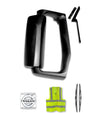Side View Door Mirror Power Heated Black Passenger Volvo 2004+ VNL VNM VNX