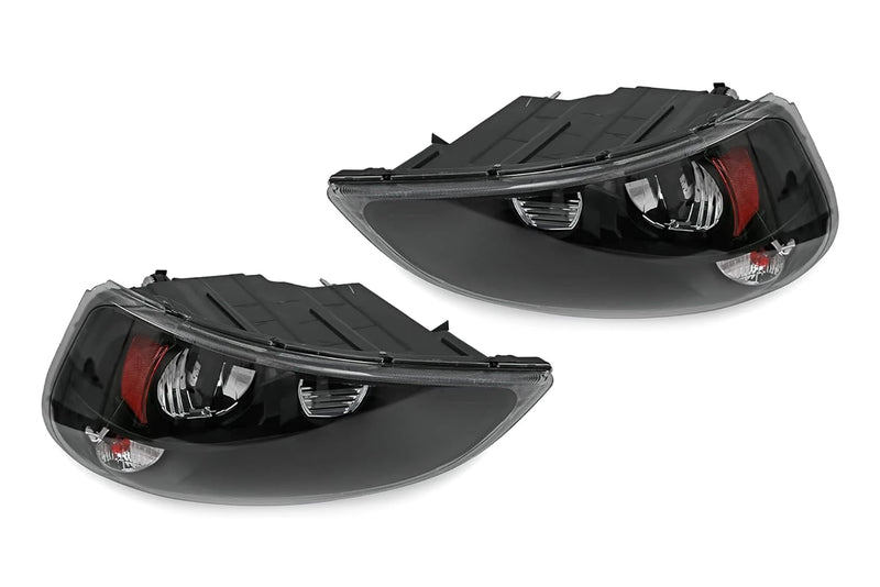 Headlight LED Black Set 2008-2017 Freightliner Cascadia 125 113