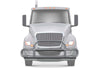 Gray Front Grille Deer Moose Bumper Guard 2018+ International LT LT625 (plastic bumper)