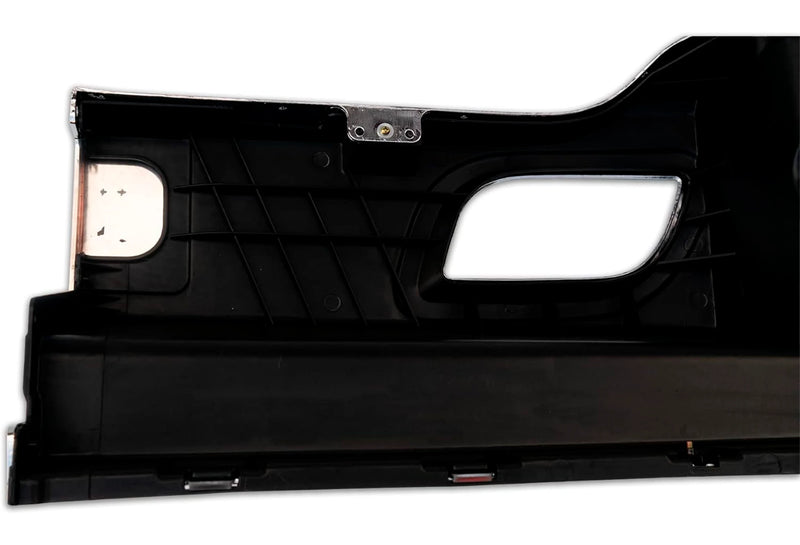 Bumper Corner With Fog Hole Plastic Chrome Passenger Kenworth T680