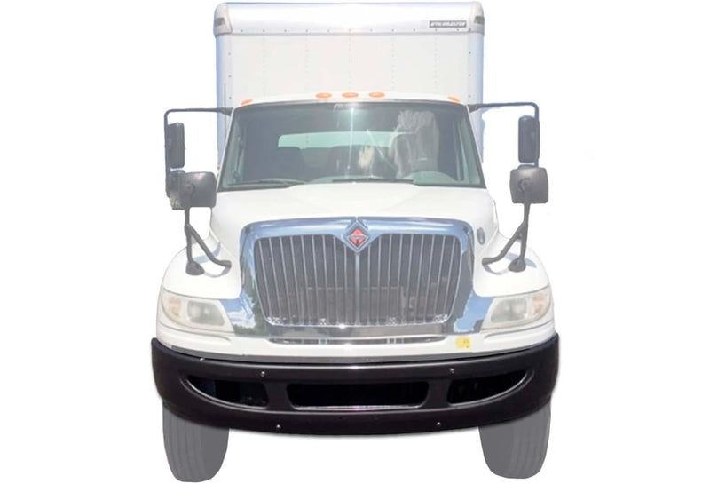 Bumper Two Holes Black Steel 2002+ International Durastar