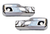Bumper Corners With Fog Hole Plastic Chrome Set Kenworth T680