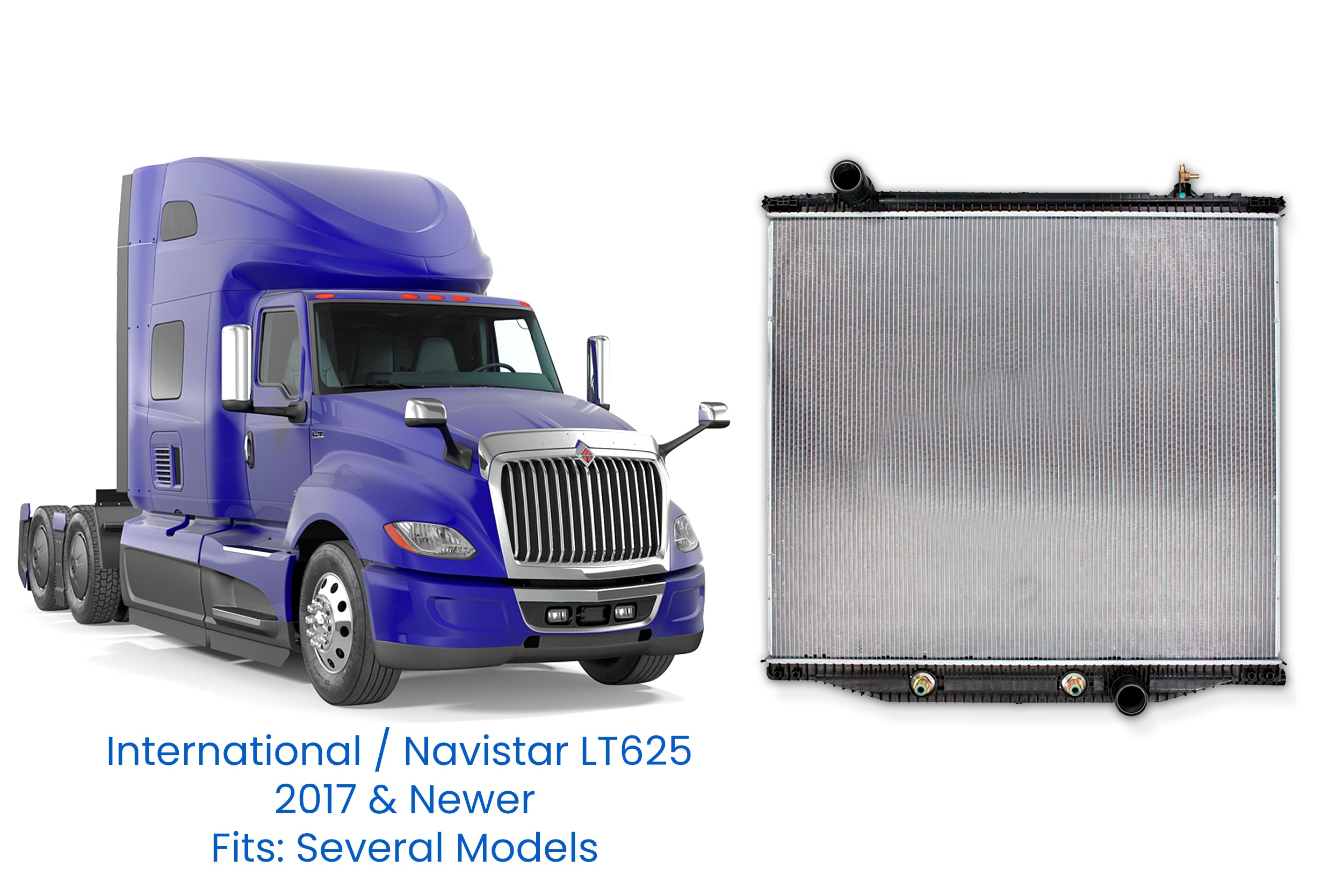 Radiator 238902 2017+ International / Navistar LT LT625 Several
