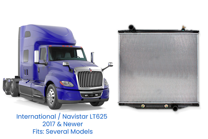 Radiator 238902 2017+ International / Navistar LT LT625 Several Models