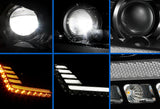 Headlight LED Black Passenger 2022+ Peterbilt new 579
