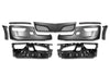 Complete Front Bumper with Fog Hole 9 Pcs 2022+ Peterbilt 579