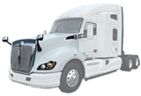 Fiberglass Hood w/ Grille & Bug Deflector, Air Intakes, Inner Bezels, LED Headlights, Mirrors – Set 2013-2021 Kenworth T680