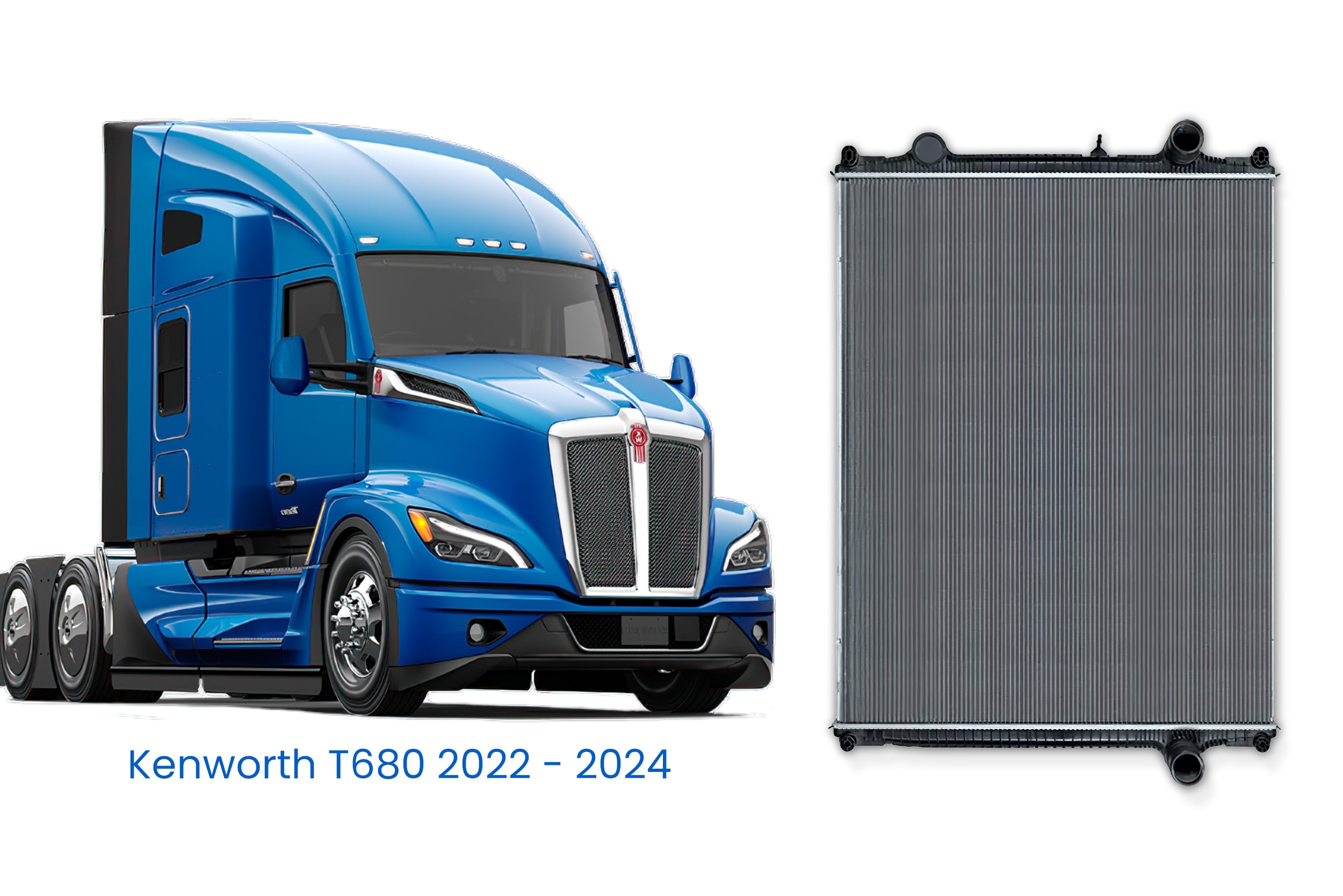 Radiator - Core and Tank PY091001 2022+ Kenworth T680 Radiator - Core and Tank PY091001 2022+ Kenworth T680