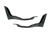 Top Wind Fairings Cab Panels w/Extenders & w/Brackets Set International LT625