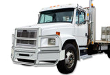 Grille Bumper Herd Defender Guard Satin 1992-2004 Freightliner FL80