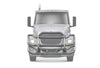 Front Grille Guard Large Chrome International LT LT625 (plastic bumper)