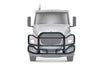 Front Grille Guard Large Black International LT LT625 (plastic bumper)