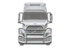 Grille Guard Large Chrome with Lights 2004-2017 Volvo VNL