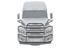 Grille Guard Large Chrome with Lights 2018+ Freightliner Cascadia 126 116