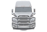 Grille Guard Large Chrome with Lights 2018+ Freightliner Cascadia 126 116