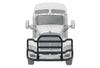 Grille Guard Large Black with Lights Kenworth T660