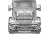 Front Grille Guard Large Chrome 2022+ Kenworth T680 No Fog