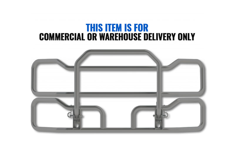 Front Grille Guard Grey 2018+ Freightliner Cascadia 126 116