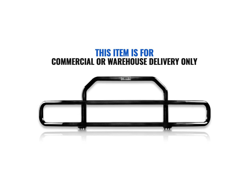 Front Grille Guard with Lights Black 2022+ Kenworth T680